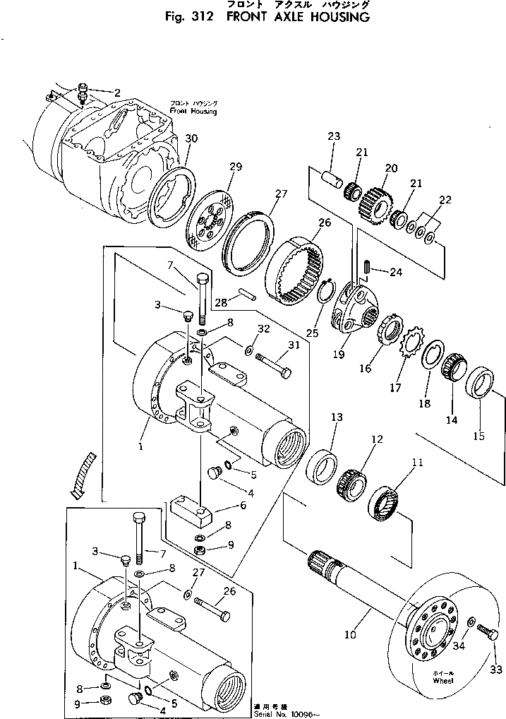 Болт 385-10337441  Komatsu