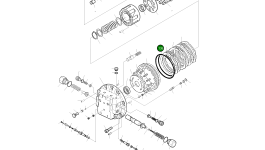 Кольцо уплотнительное (O-Ring) S8002101 Komatsu