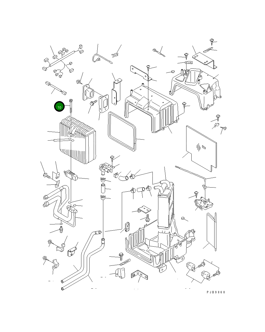 Болт ND949046-2150  Komatsu