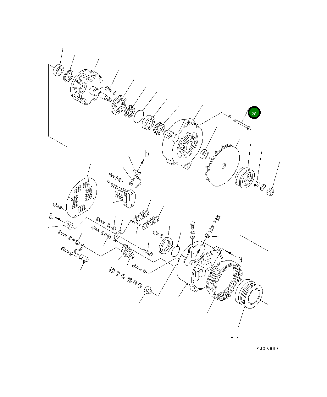 Болт SD5010-04750X0  Komatsu
