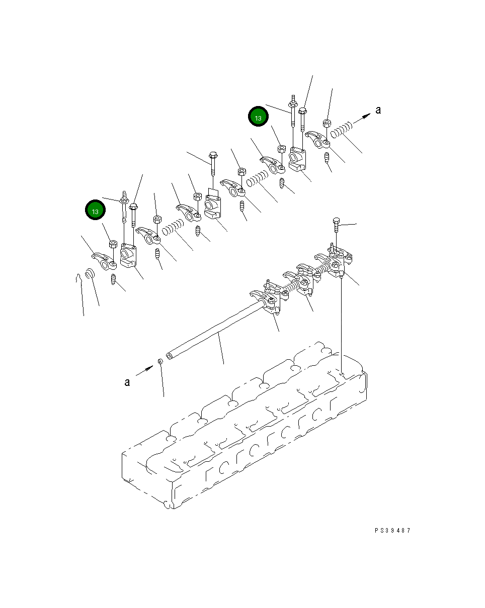 Болт 6221-41-5130 Komatsu