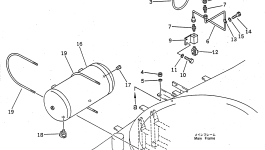 Кронштейн 23S-44-11181 Komatsu