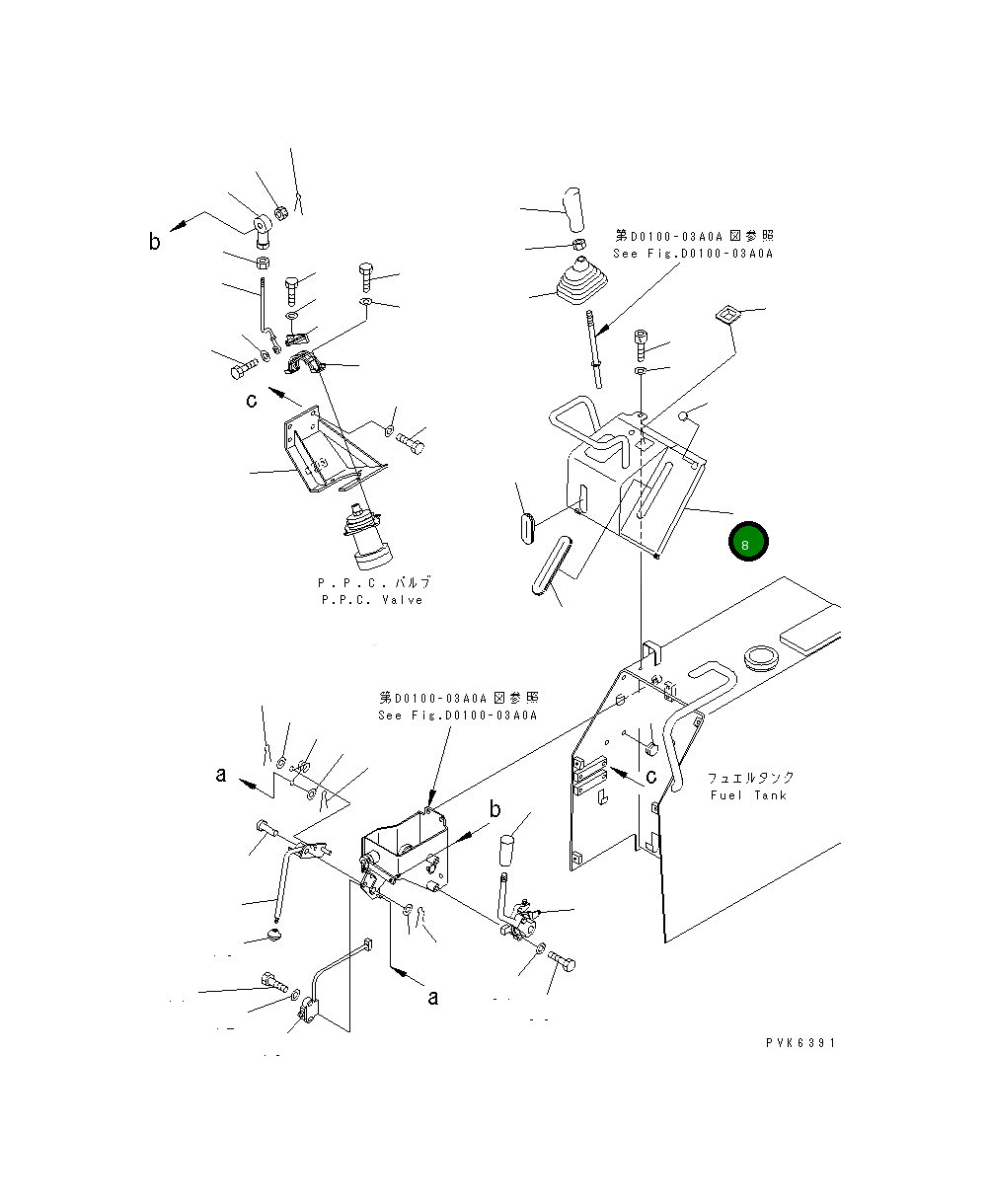 Крышка 114-43-51421  Komatsu