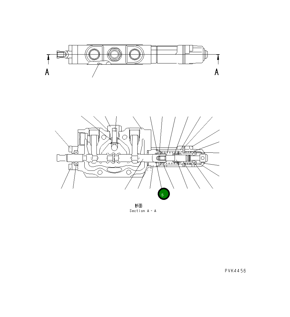 Кольцо уплотнительное (O-Ring) NAE544135161 Komatsu