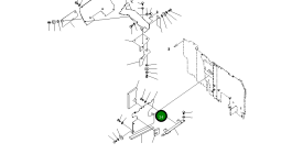 Крышка 206-54-25180 Komatsu