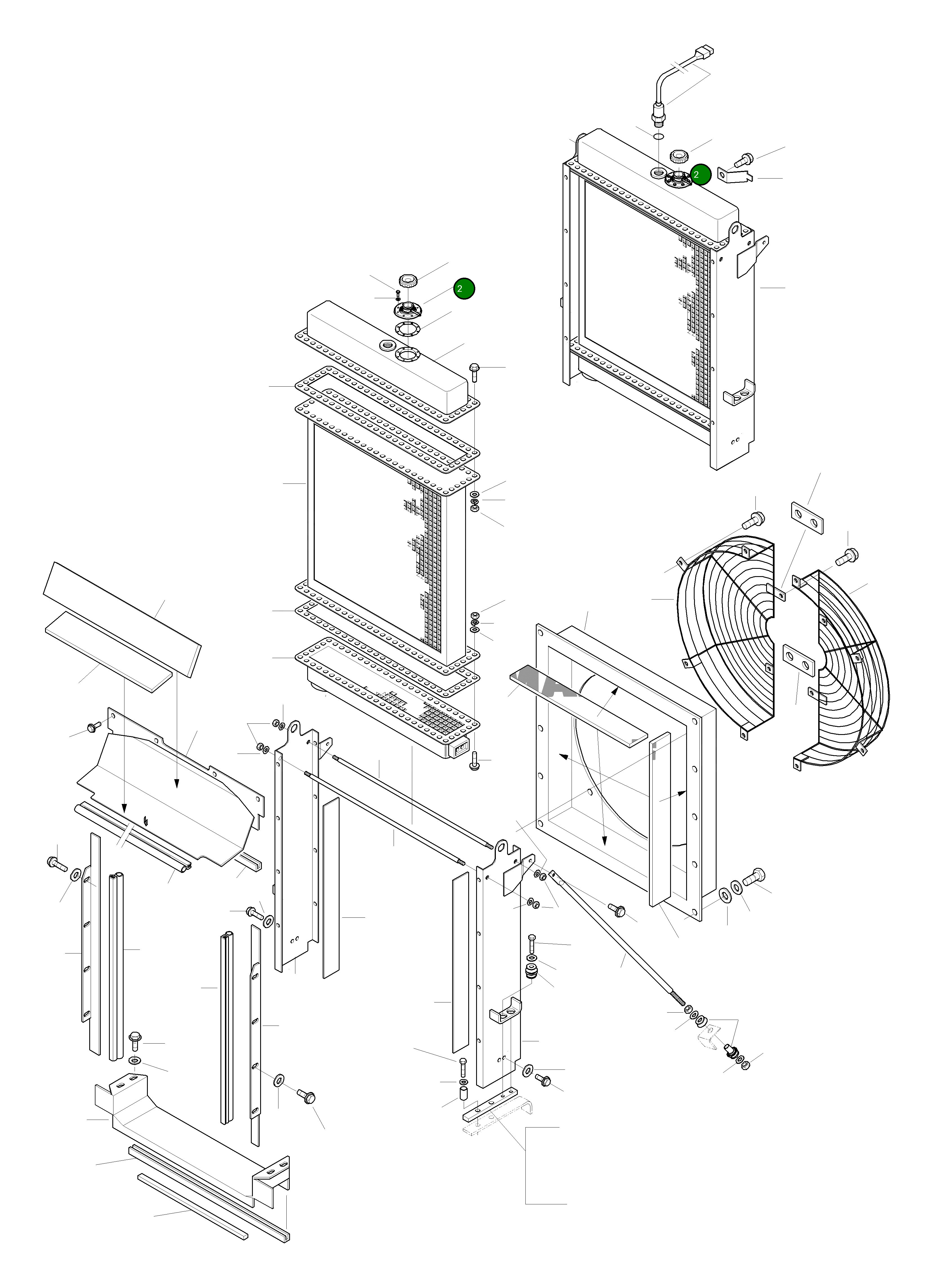 Крышка 419-03-H0P09  Komatsu