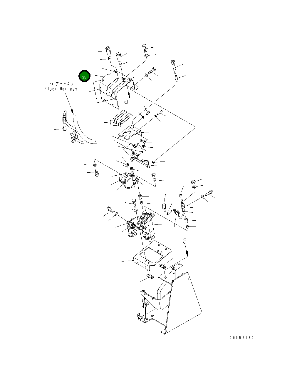 Крышка 423-43-48121  Komatsu