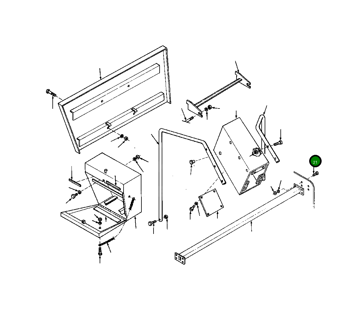 Болт 29 920 Komatsu
