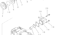 Корпус KT1G861-5569-2 Komatsu