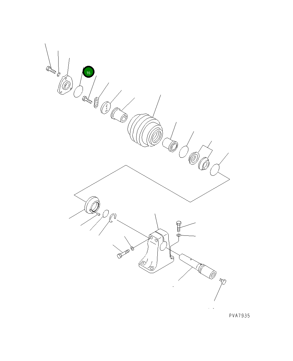 Кольцо уплотнительное (O-Ring) 07000-03082  Komatsu