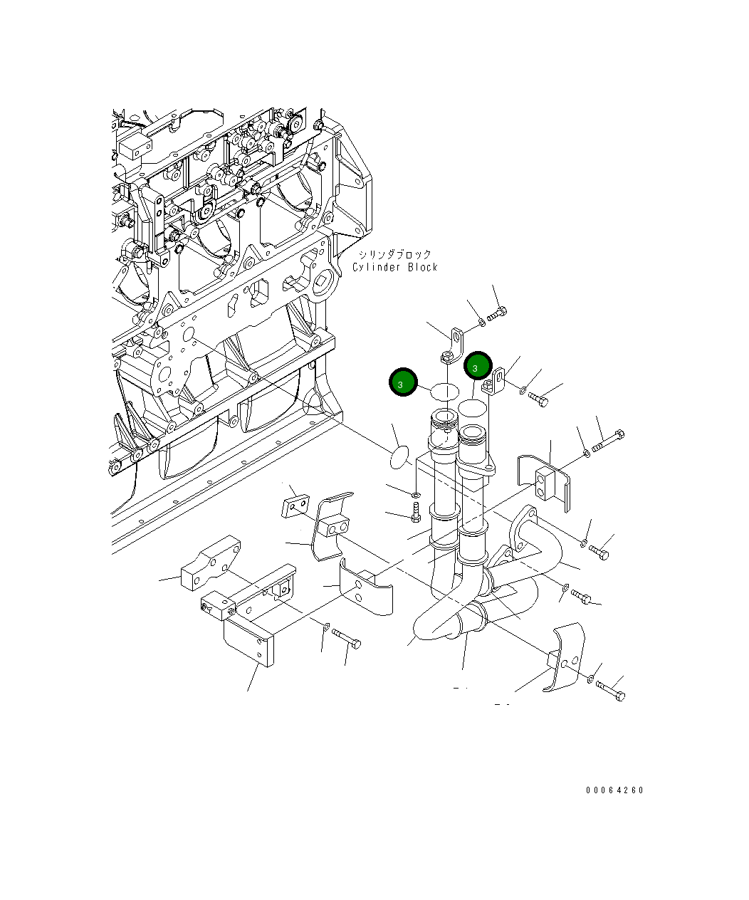Кольцо уплотнительное (O-Ring) 6219-51-5610 Komatsu
