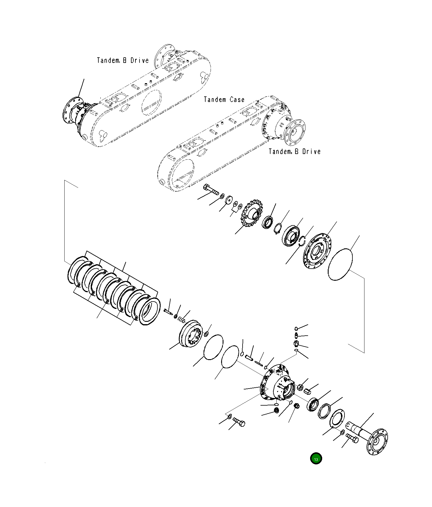 Крышка 23H-25-11490 Komatsu