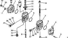 Болт 01252-30610 Komatsu
