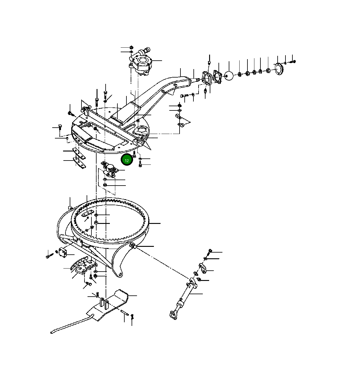 Болт 28 110 R1 Komatsu