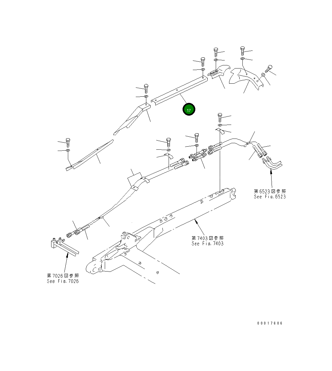 Крышка 154-922-3310 Komatsu