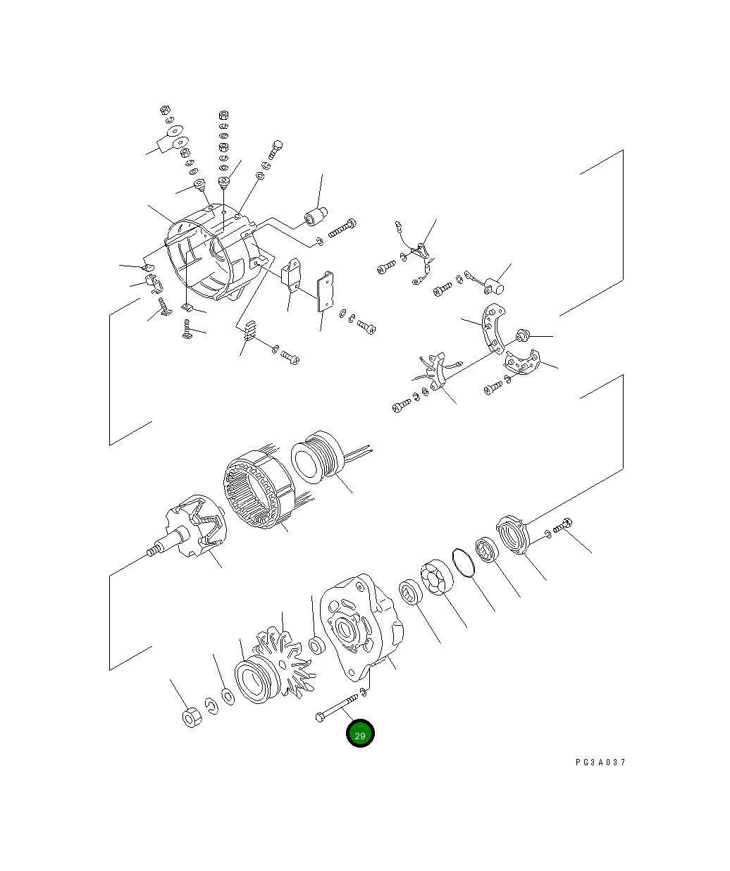 Болт SD5010-04300X0 Komatsu