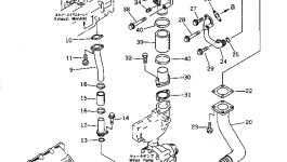 Шланг 6132-61-6850 Komatsu