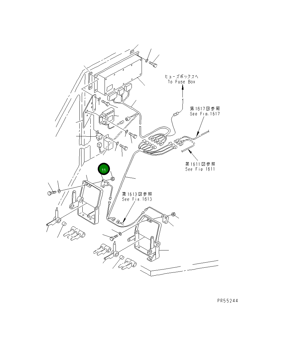 Крышка 234-843-1920 Komatsu