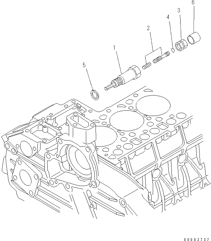 Кольцо уплотнительное (O-Ring) KT04814-00060  Komatsu