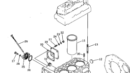 Кронштейн YM121450-34830 Komatsu
