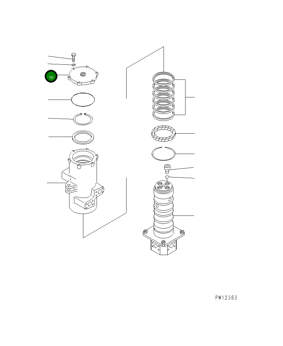 Крышка 703-15-93110 Komatsu