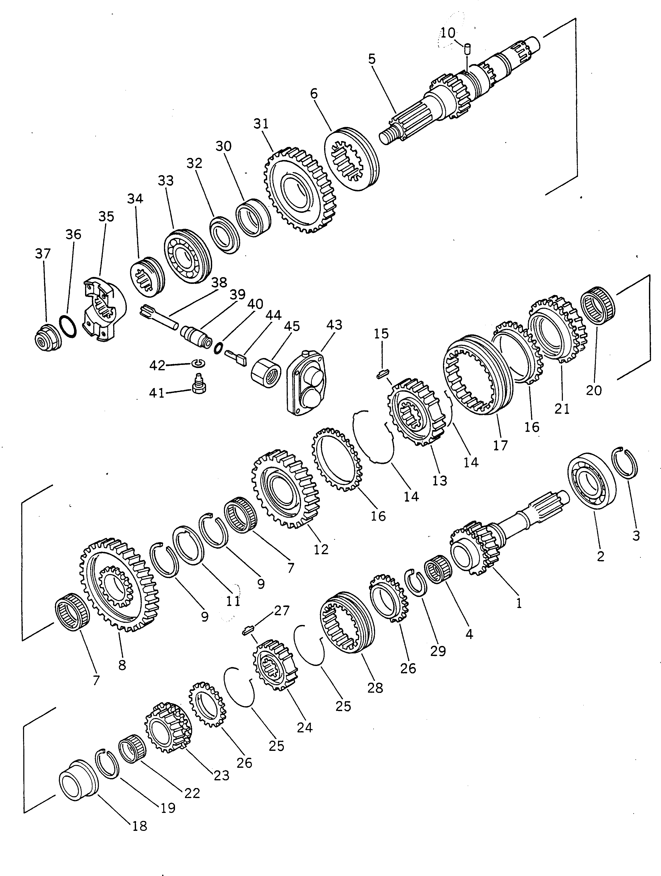 Кольцо 1-33265-112-0 Komatsu