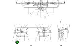 Болт UC1301511006 Komatsu