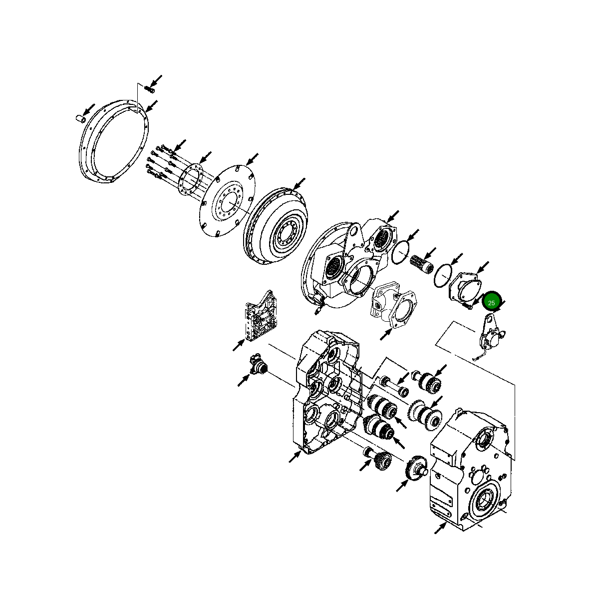 Болт 1438 259 H1 Komatsu