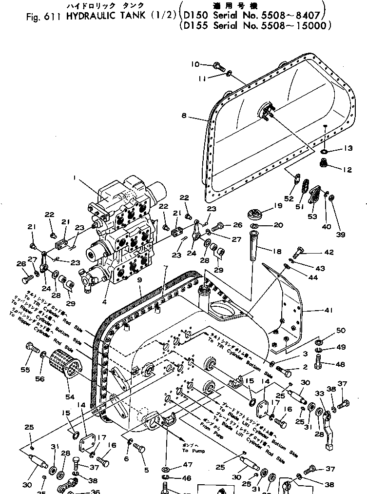 Болт 01050-30830 Komatsu