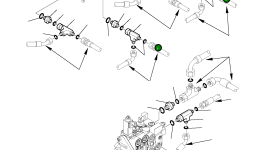 Кольцо уплотнительное (O-Ring) 2896-11018 Komatsu