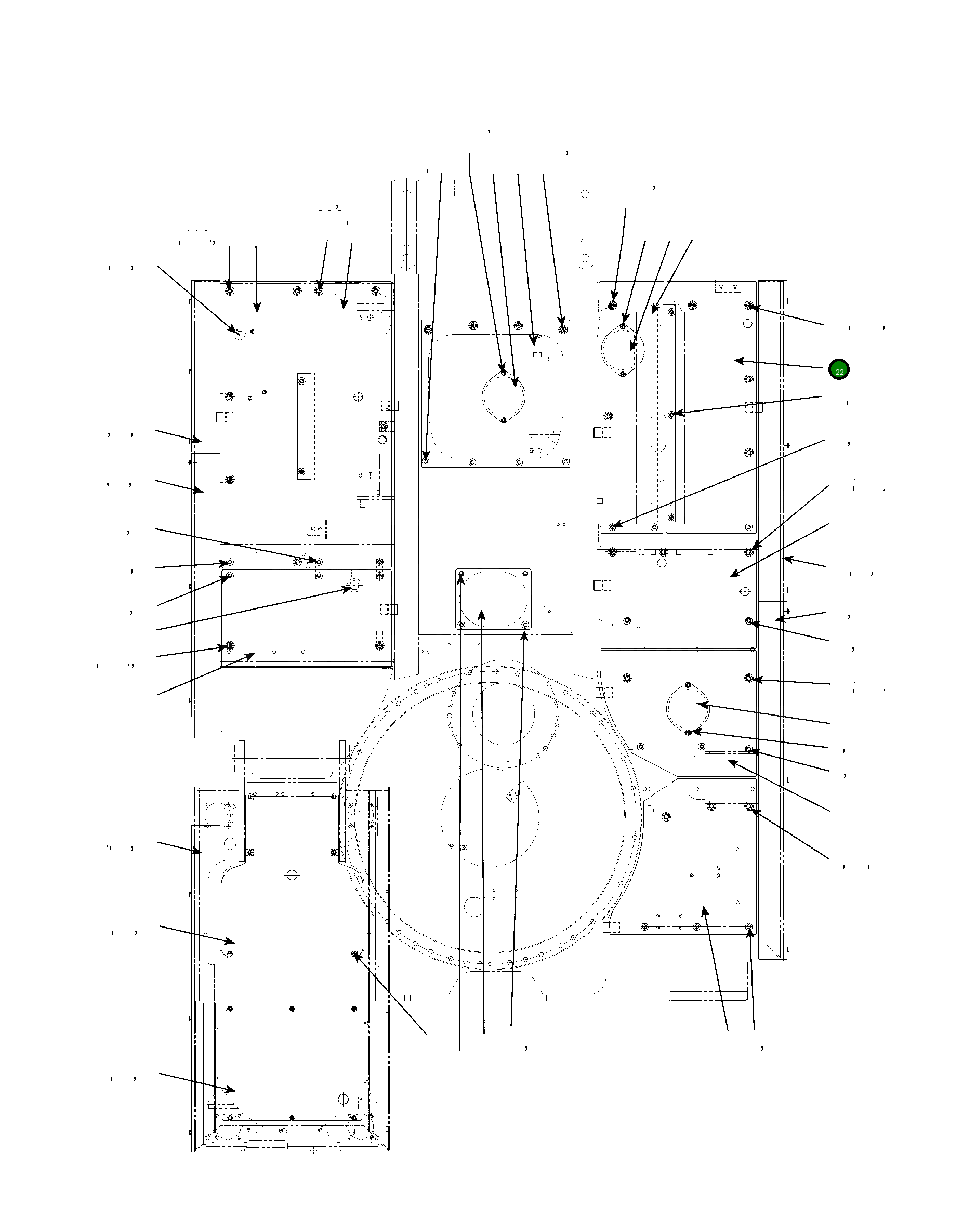 Крышка 207-54-KC020 Komatsu