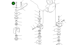 Болт 208-30-K1120 Komatsu