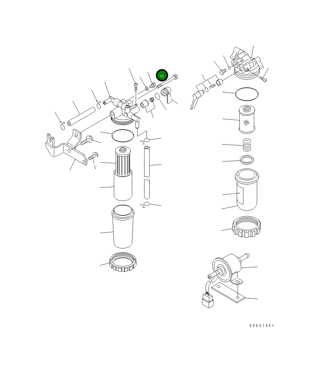 Болт 460-120  Komatsu