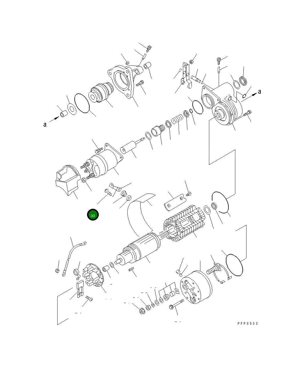 Болт 1283448H1 Komatsu