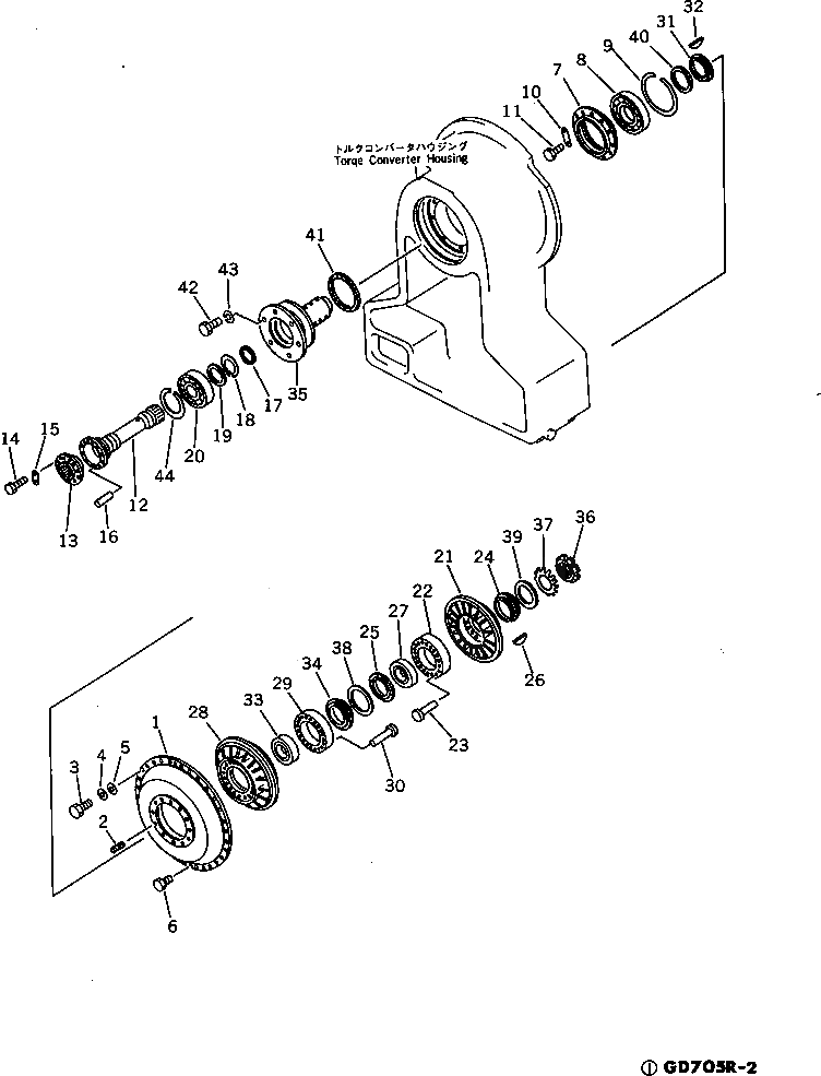 Кольцо 193-13-12711  Komatsu
