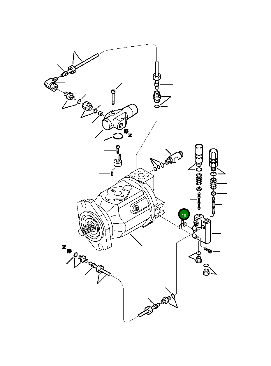 Кольцо уплотнительное (O-Ring) 840225232  Komatsu