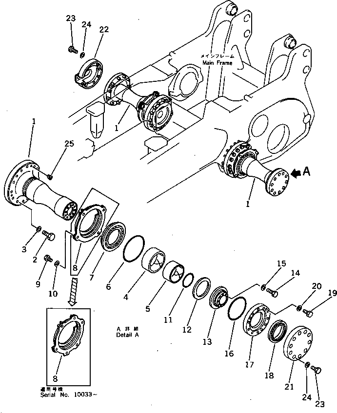 Кольцо уплотнительное (O-Ring) 07000-05355  Komatsu