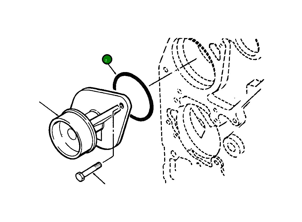 Кольцо уплотнительное (O-Ring) 1240 624 H1  Komatsu