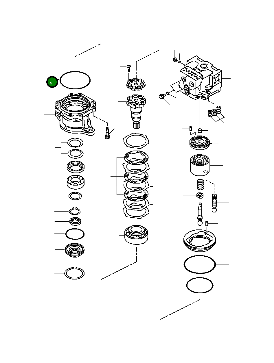 Кольцо уплотнительное (O-Ring) 706-7E-11440 Komatsu