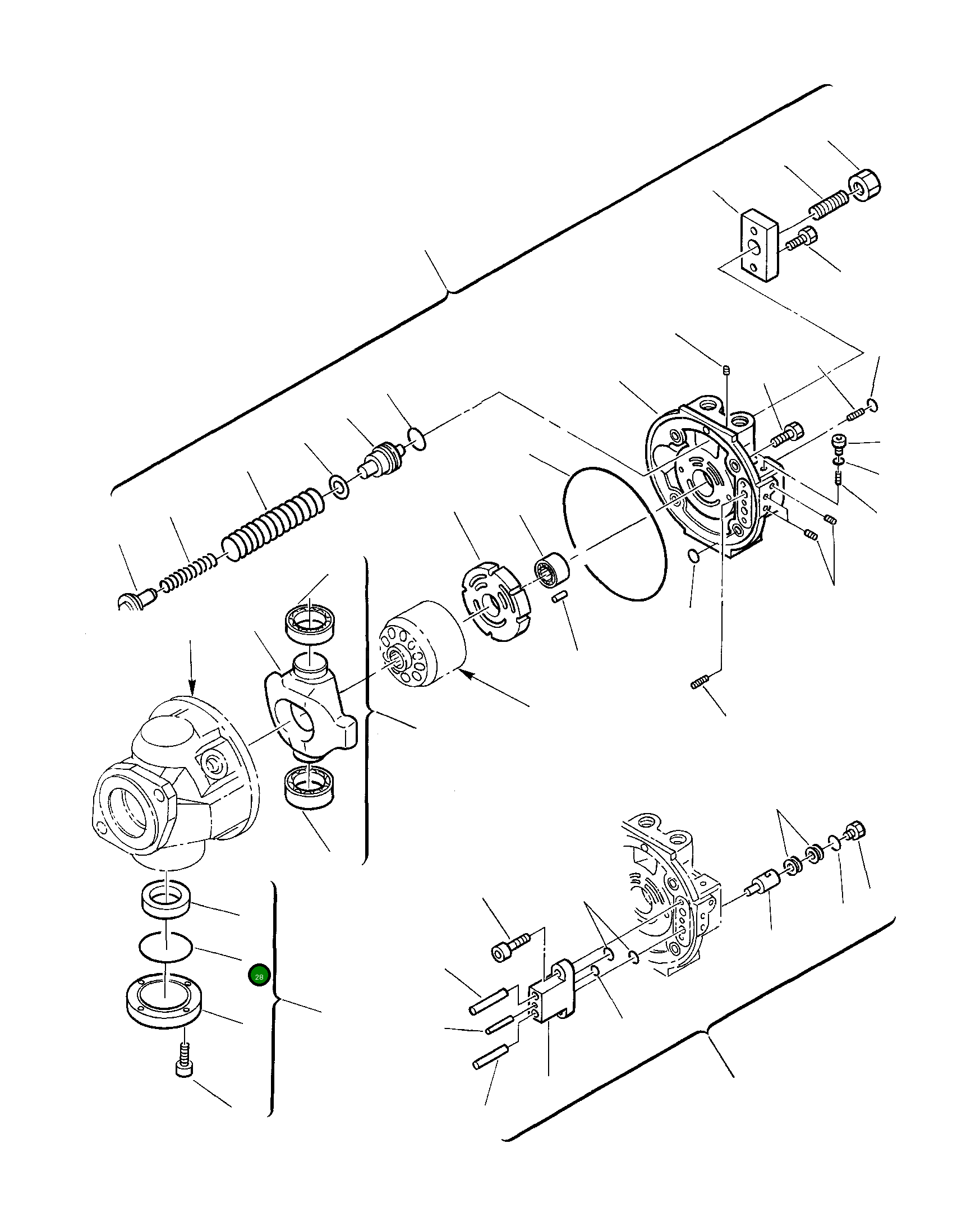 Кольцо уплотнительное (O-Ring) 855021144  Komatsu