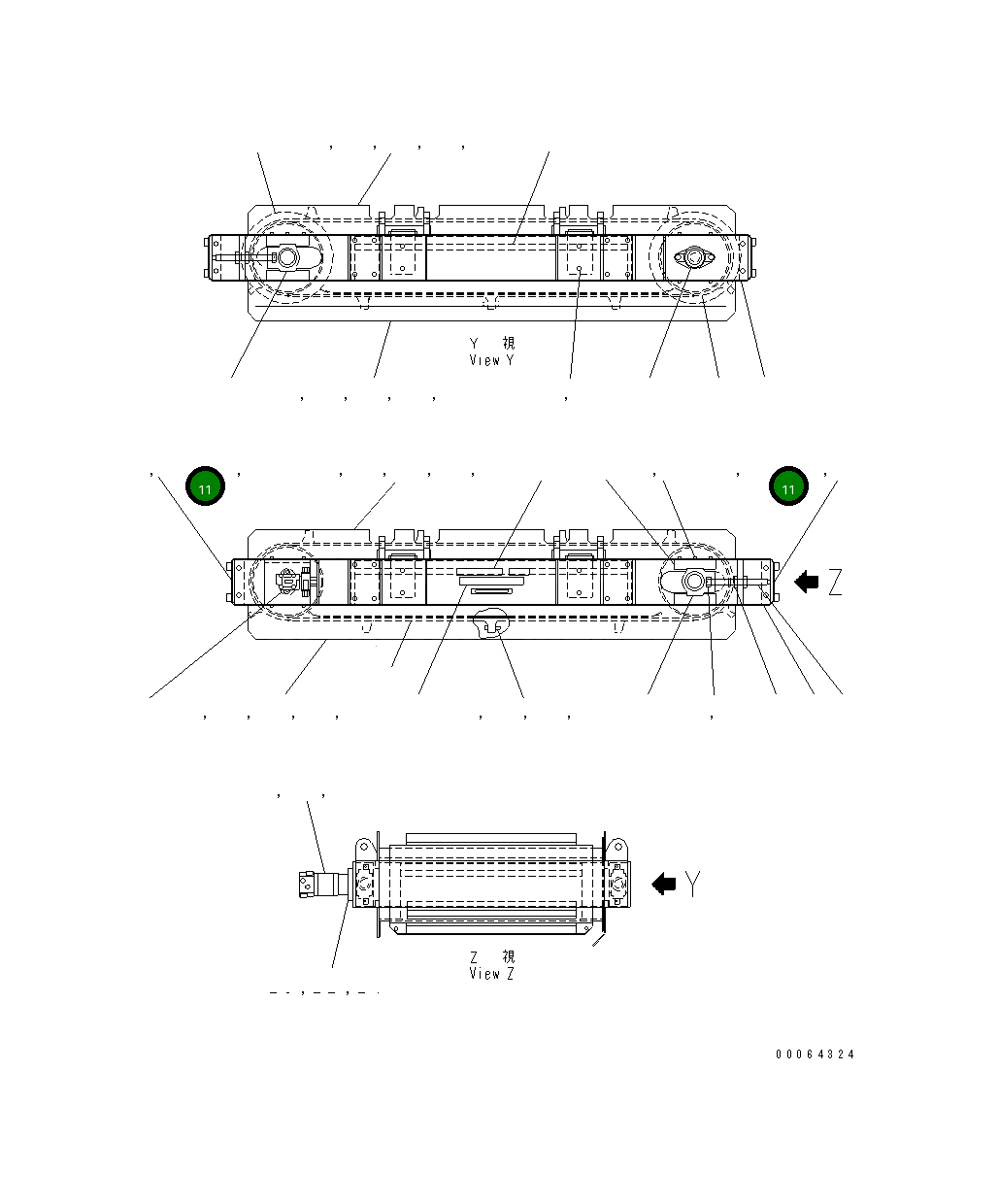 Болт MFT0000321 Komatsu