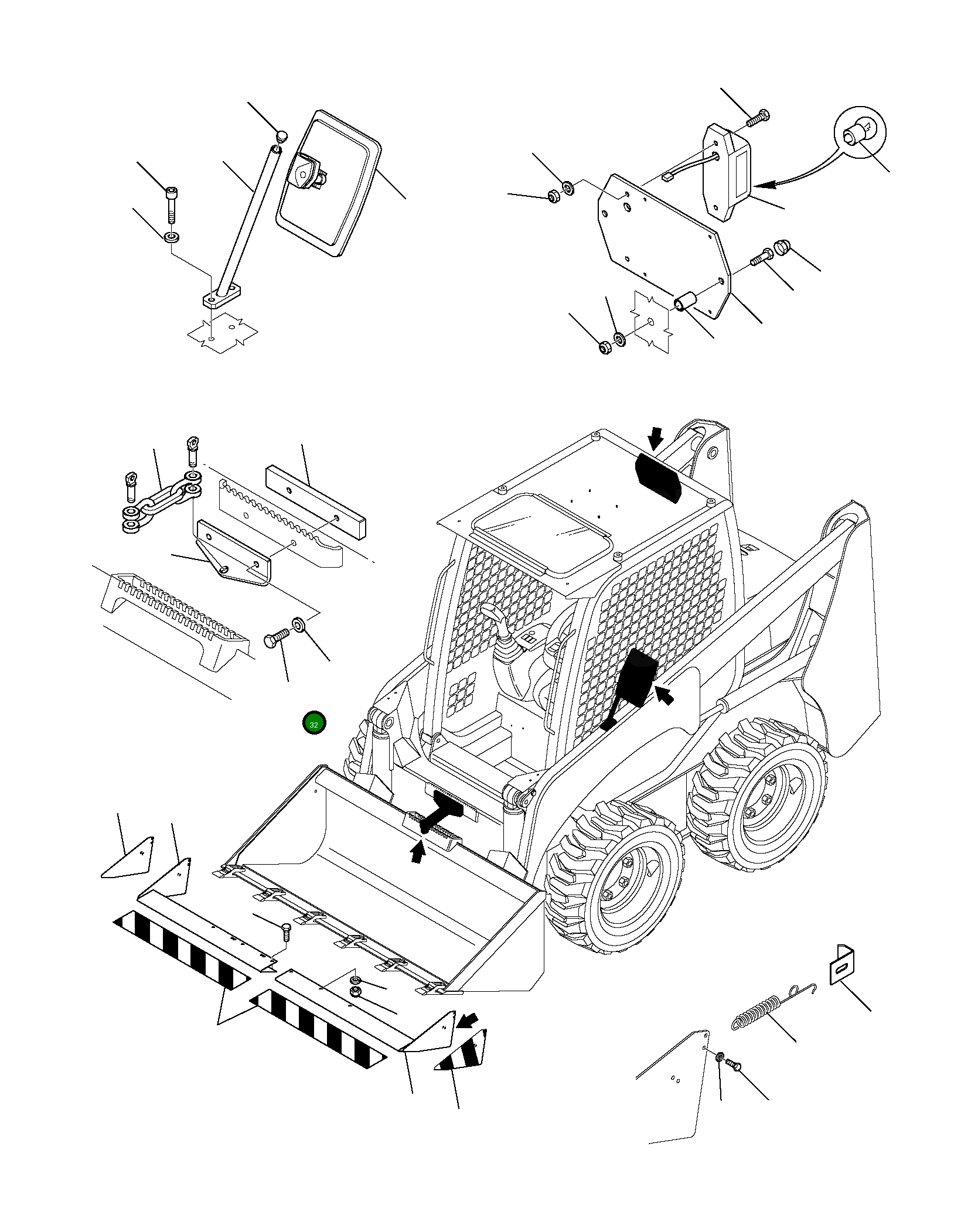 Болт 801015135 Komatsu