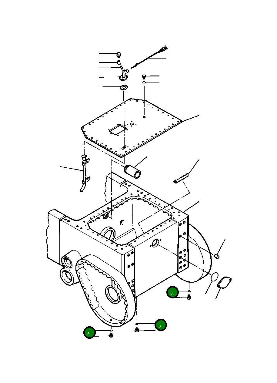 Кольцо уплотнительное (O-Ring) 727 043 C1 Komatsu