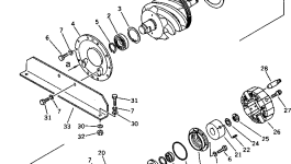 Кронштейн M711165217300 Komatsu