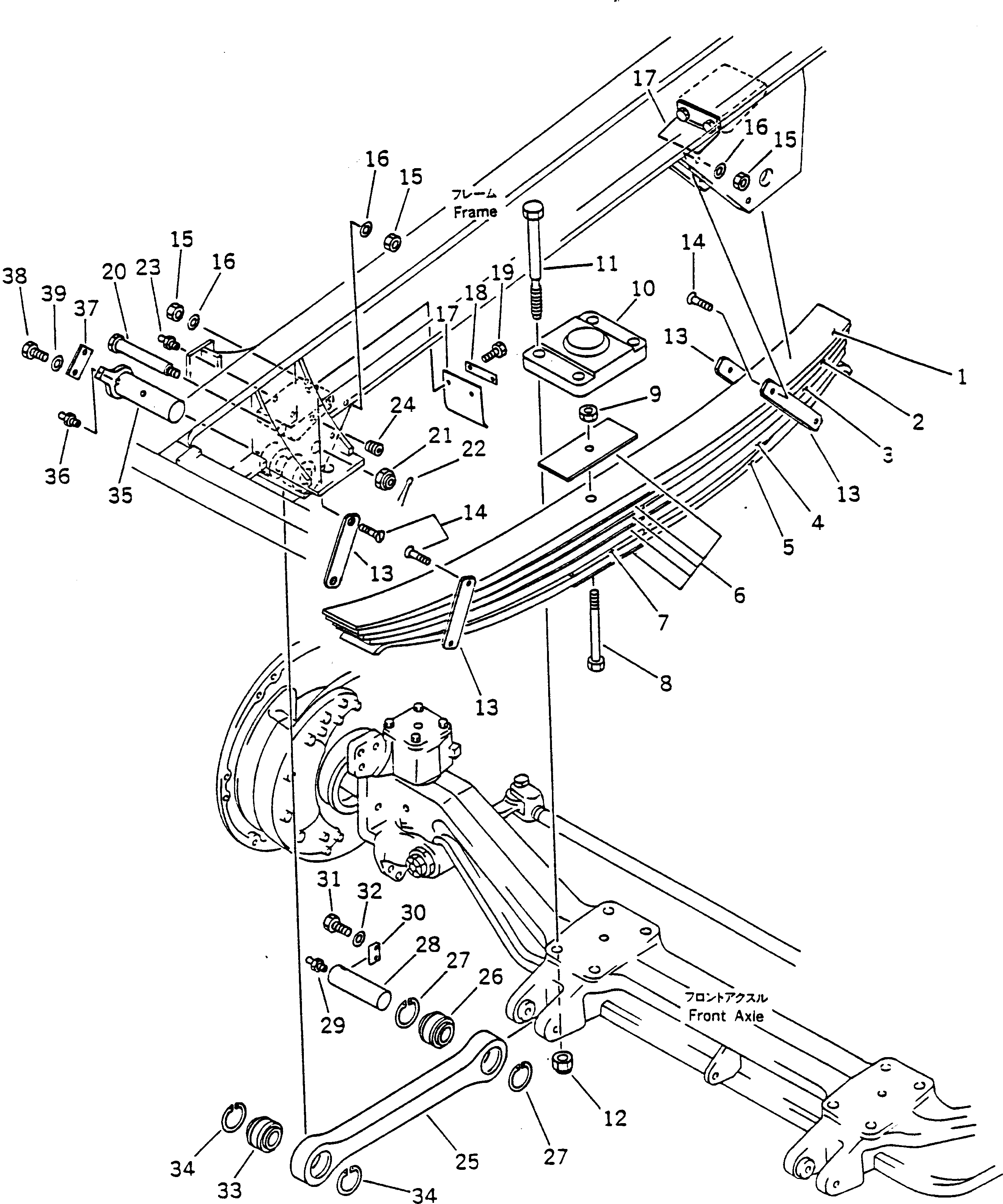 Болт 565-50-11540 Komatsu