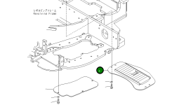 Крышка 22L-46-21630 Komatsu