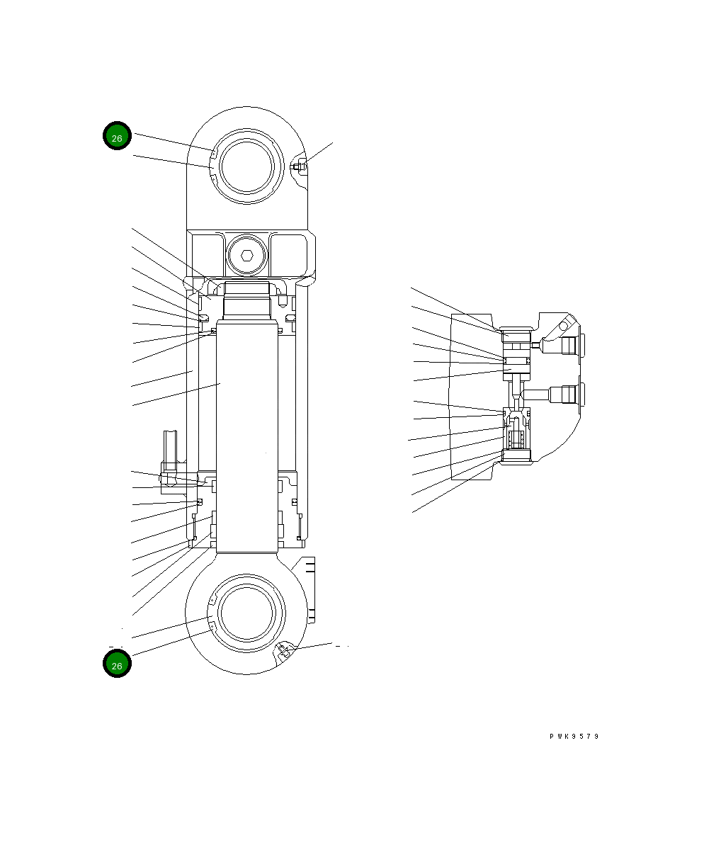 Кольцо 20E-63-K5390 Komatsu