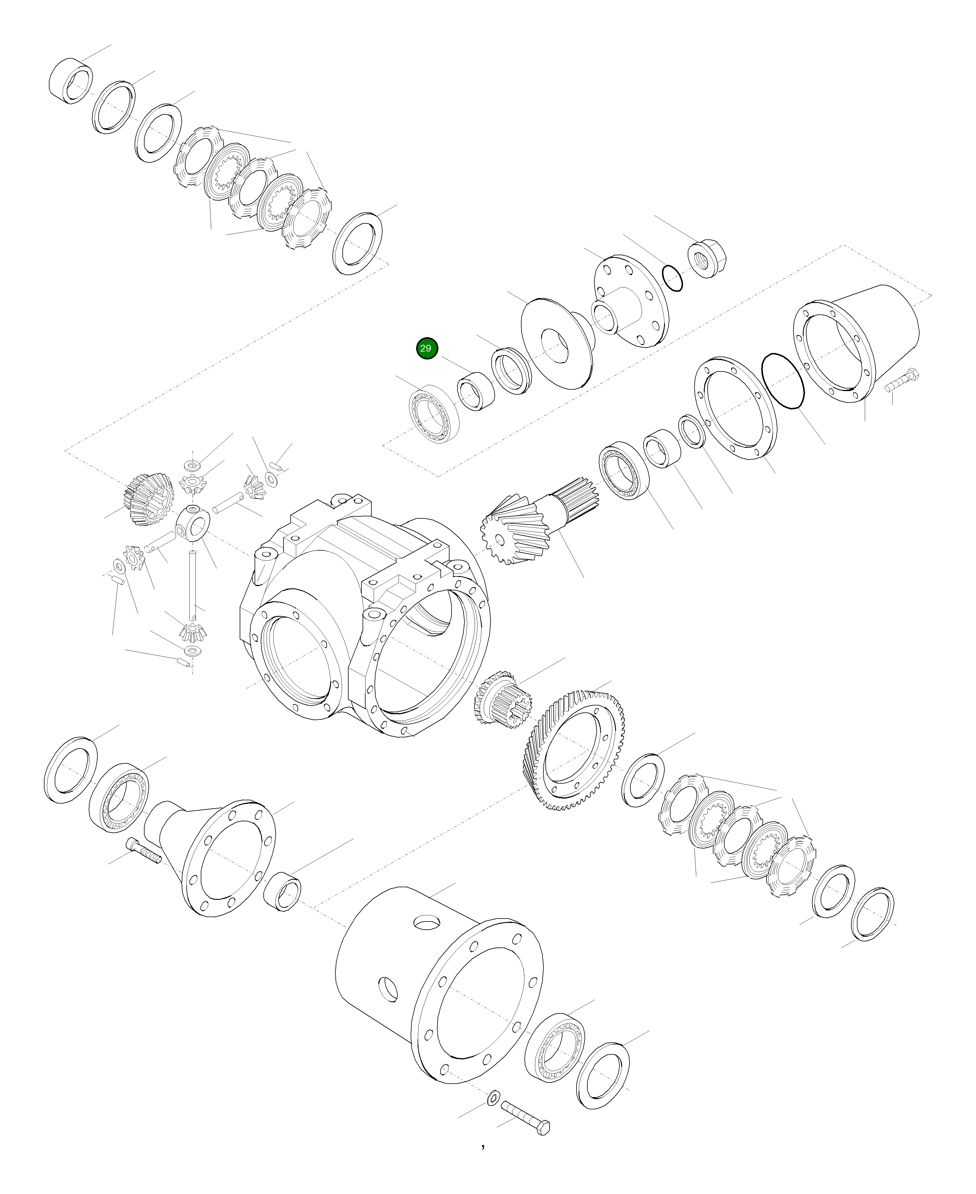 Кольцо 42U-22-H0P67 Komatsu
