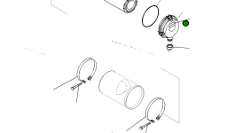 Крышка 6001841420 Komatsu