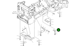 Крышка 19M-54-17260 Komatsu